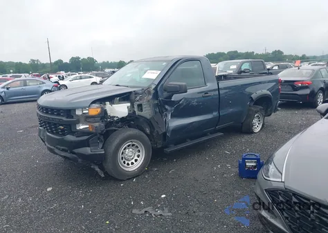 2019 Chevrolet Silverado 1500 Work Truck из США, поврежденный, VIN 3GCNWAEH5KG175450